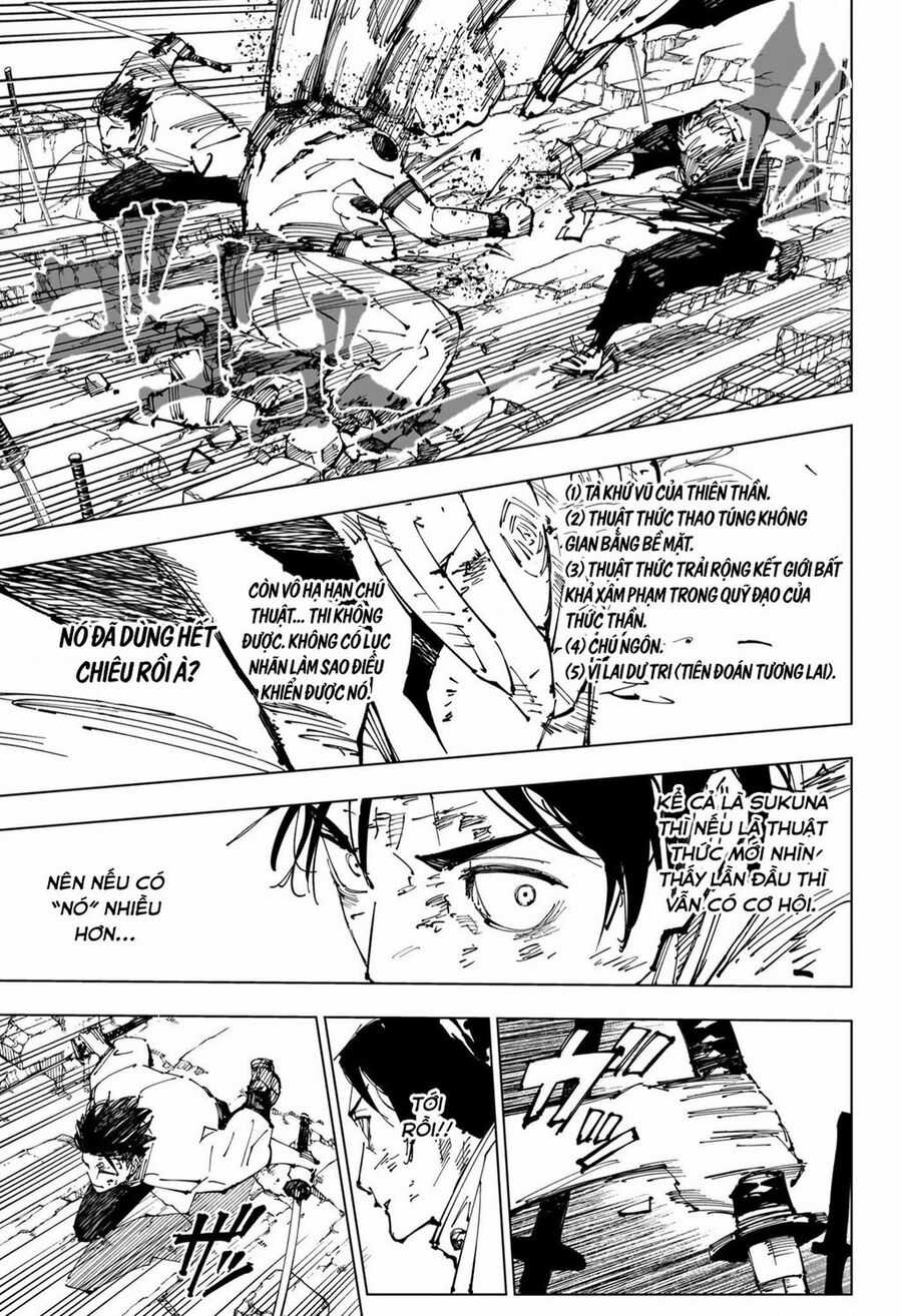 Jujutsu Kaisen - Chú Thuật Hồi Chiến Chapter 250 trang 18