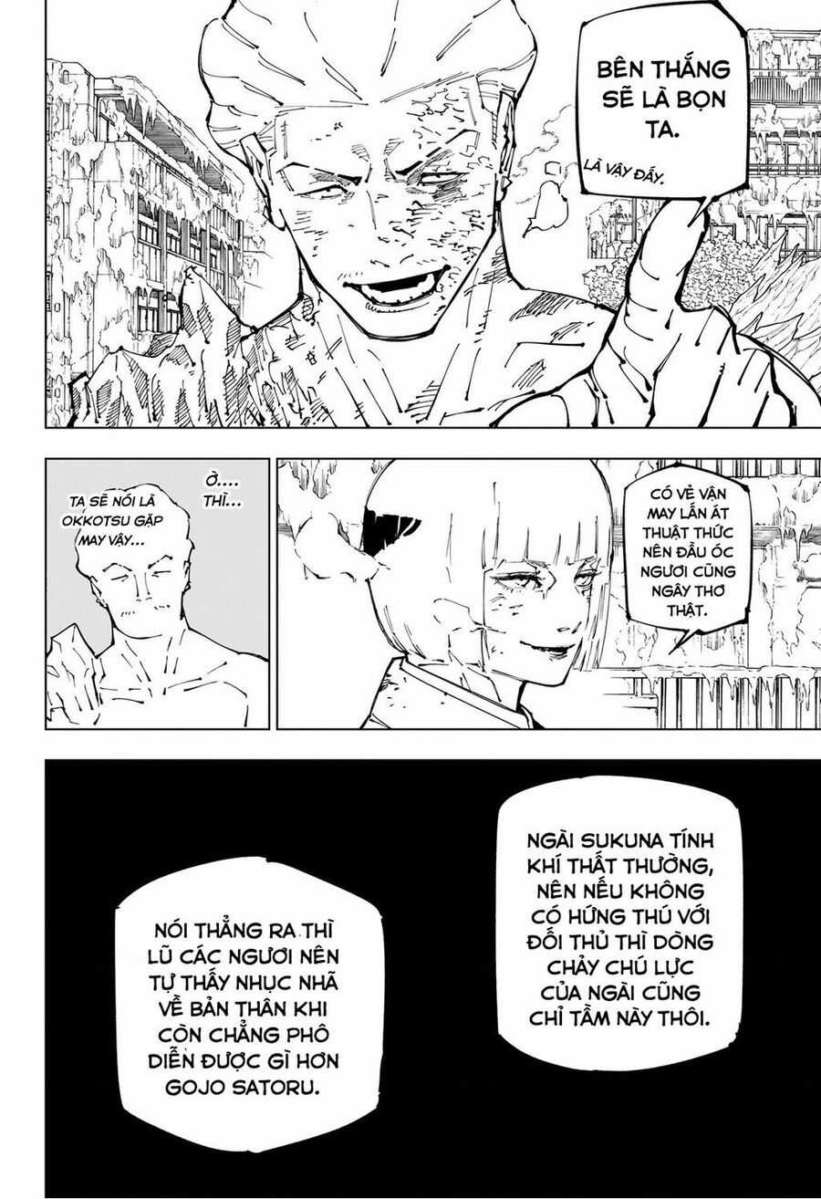 Jujutsu Kaisen - Chú Thuật Hồi Chiến Chapter 252 trang 18