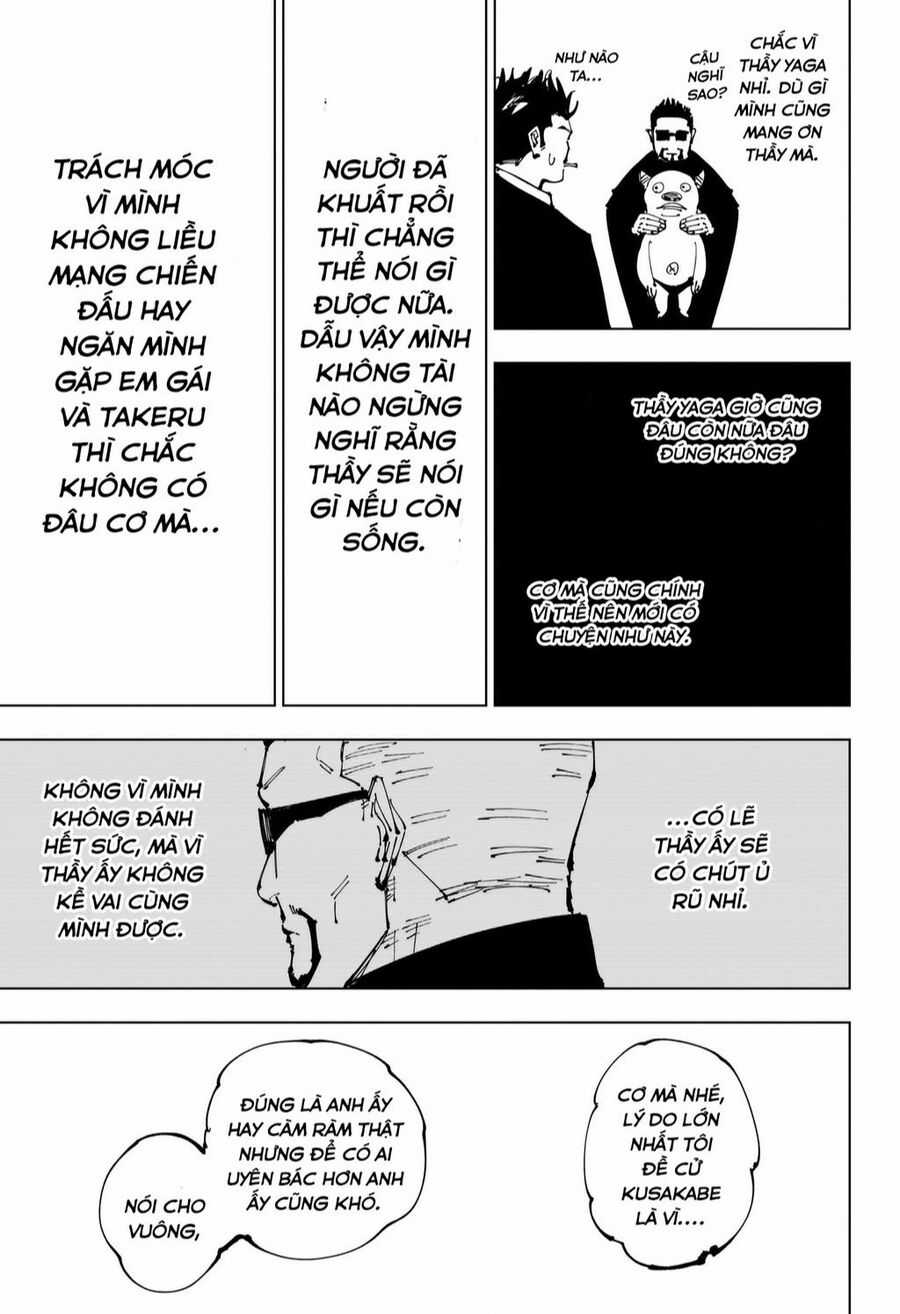 Jujutsu Kaisen - Chú Thuật Hồi Chiến Chapter 254 trang 12