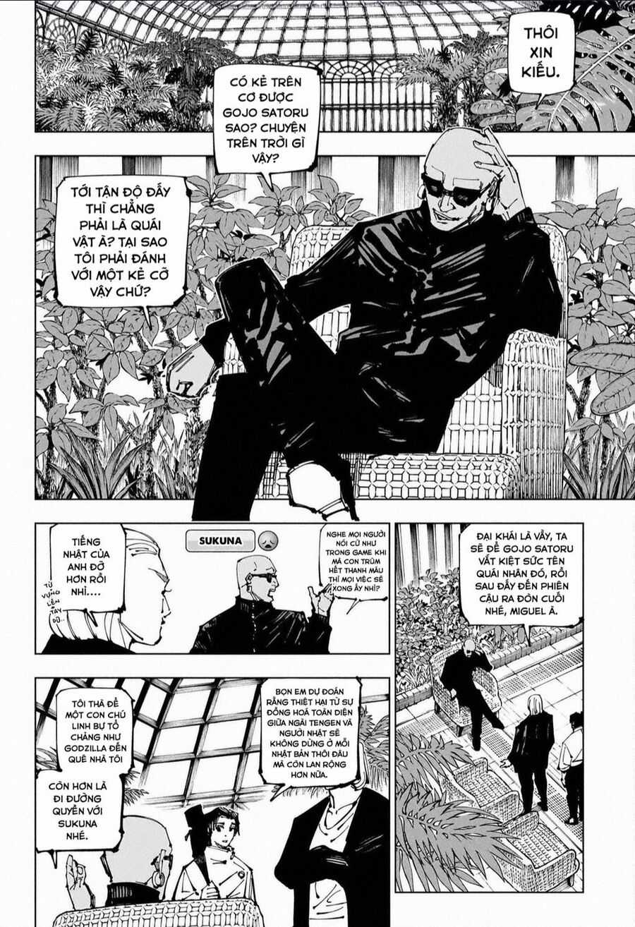 Jujutsu Kaisen - Chú Thuật Hồi Chiến Chapter 255 trang 2