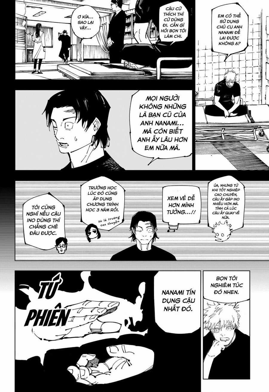 Jujutsu Kaisen - Chú Thuật Hồi Chiến Chapter 257 trang 10