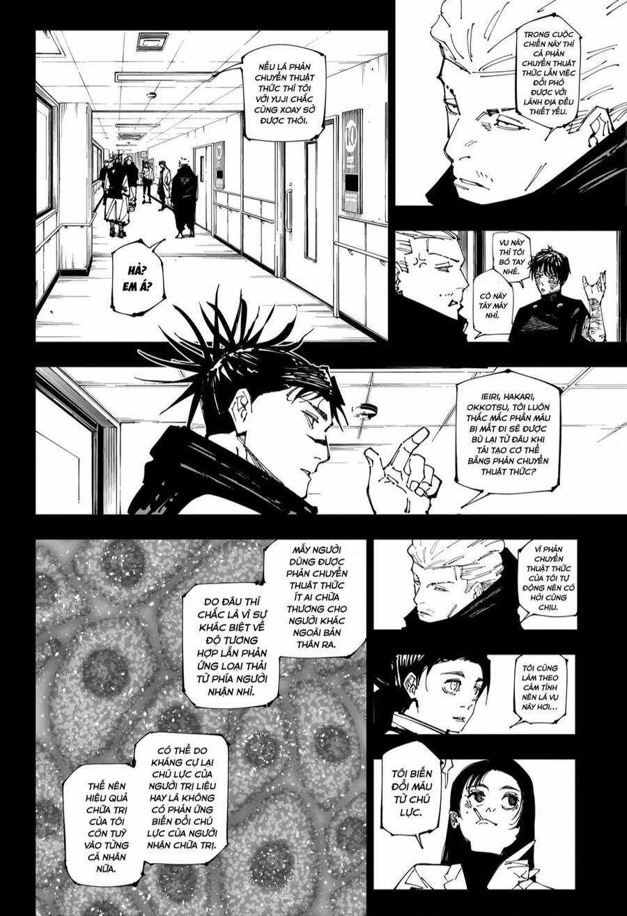 Jujutsu Kaisen - Chú Thuật Hồi Chiến Chapter 258 trang 4