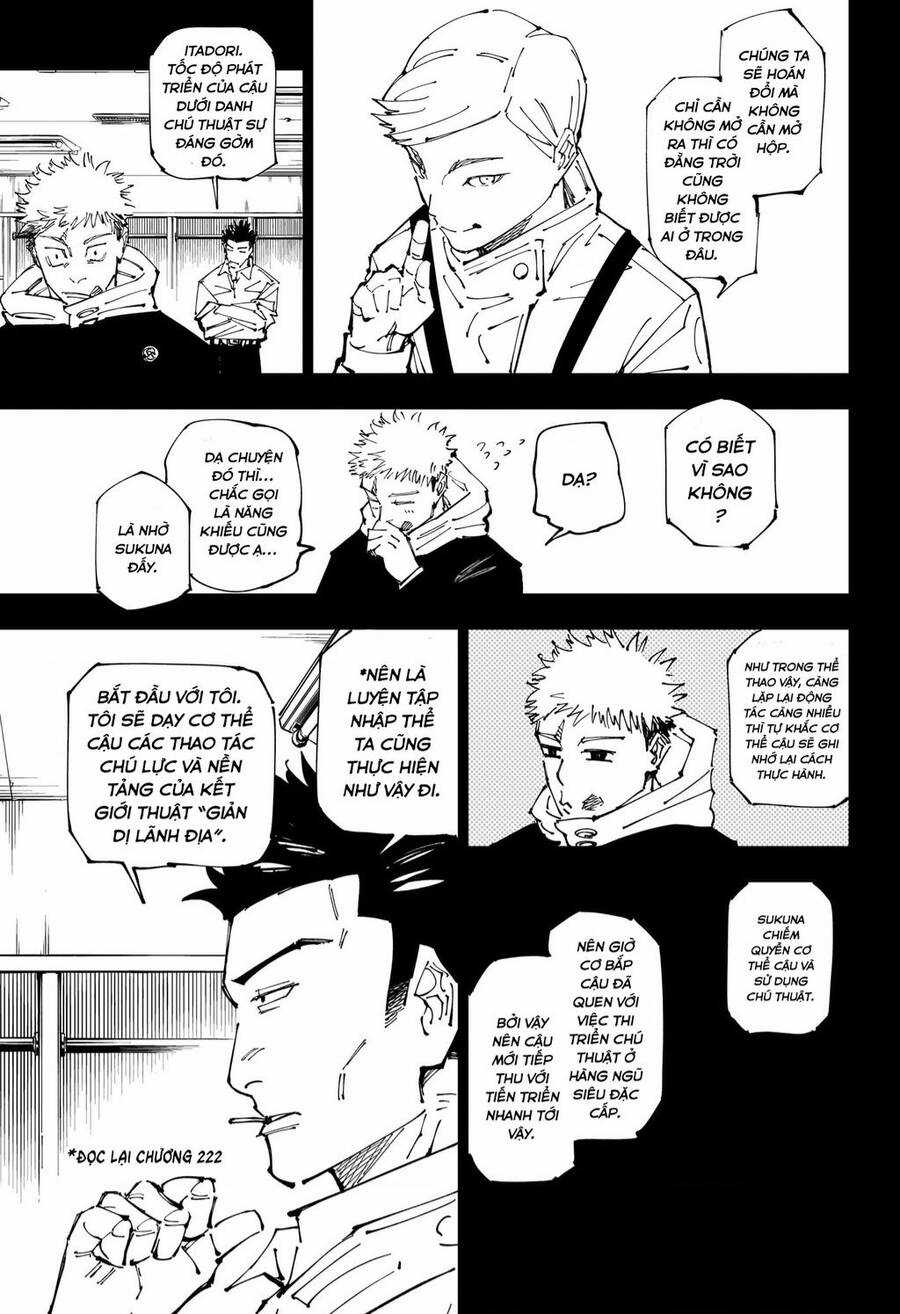 Jujutsu Kaisen - Chú Thuật Hồi Chiến Chapter 258 trang 7