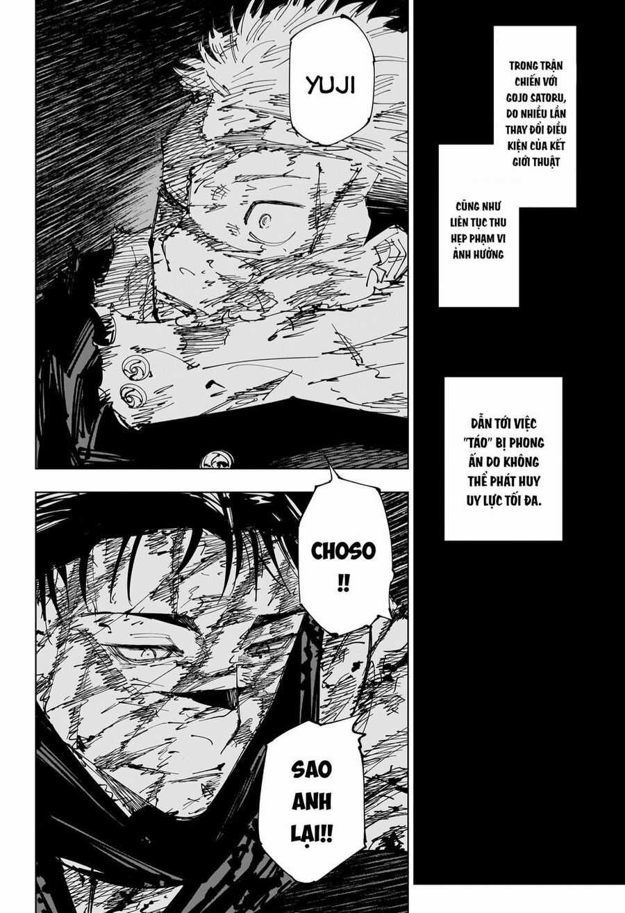 Jujutsu Kaisen - Chú Thuật Hồi Chiến Chapter 259 trang 4