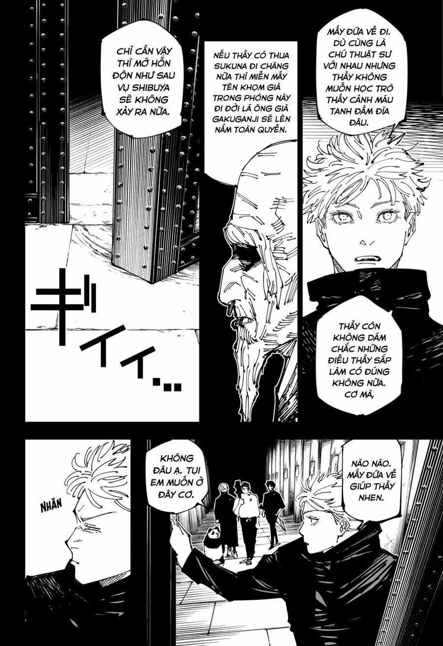 Jujutsu Kaisen - Chú Thuật Hồi Chiến Chapter 261 trang 10