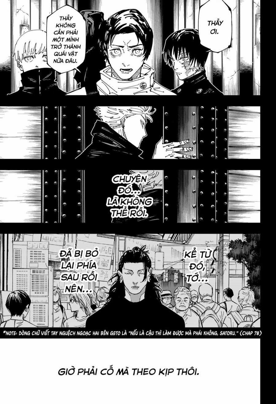 Jujutsu Kaisen - Chú Thuật Hồi Chiến Chapter 261 trang 11
