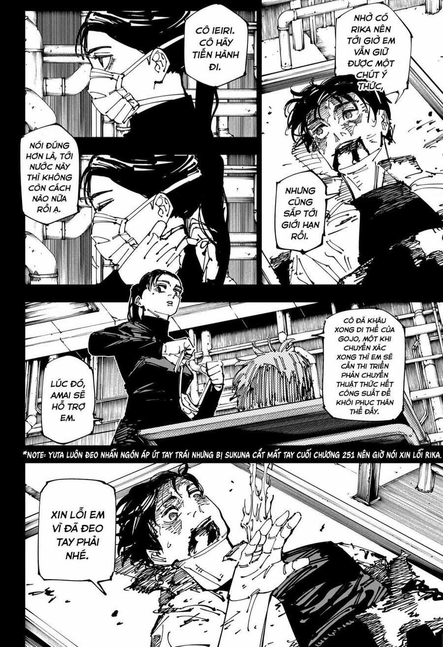 Jujutsu Kaisen - Chú Thuật Hồi Chiến Chapter 261 trang 14