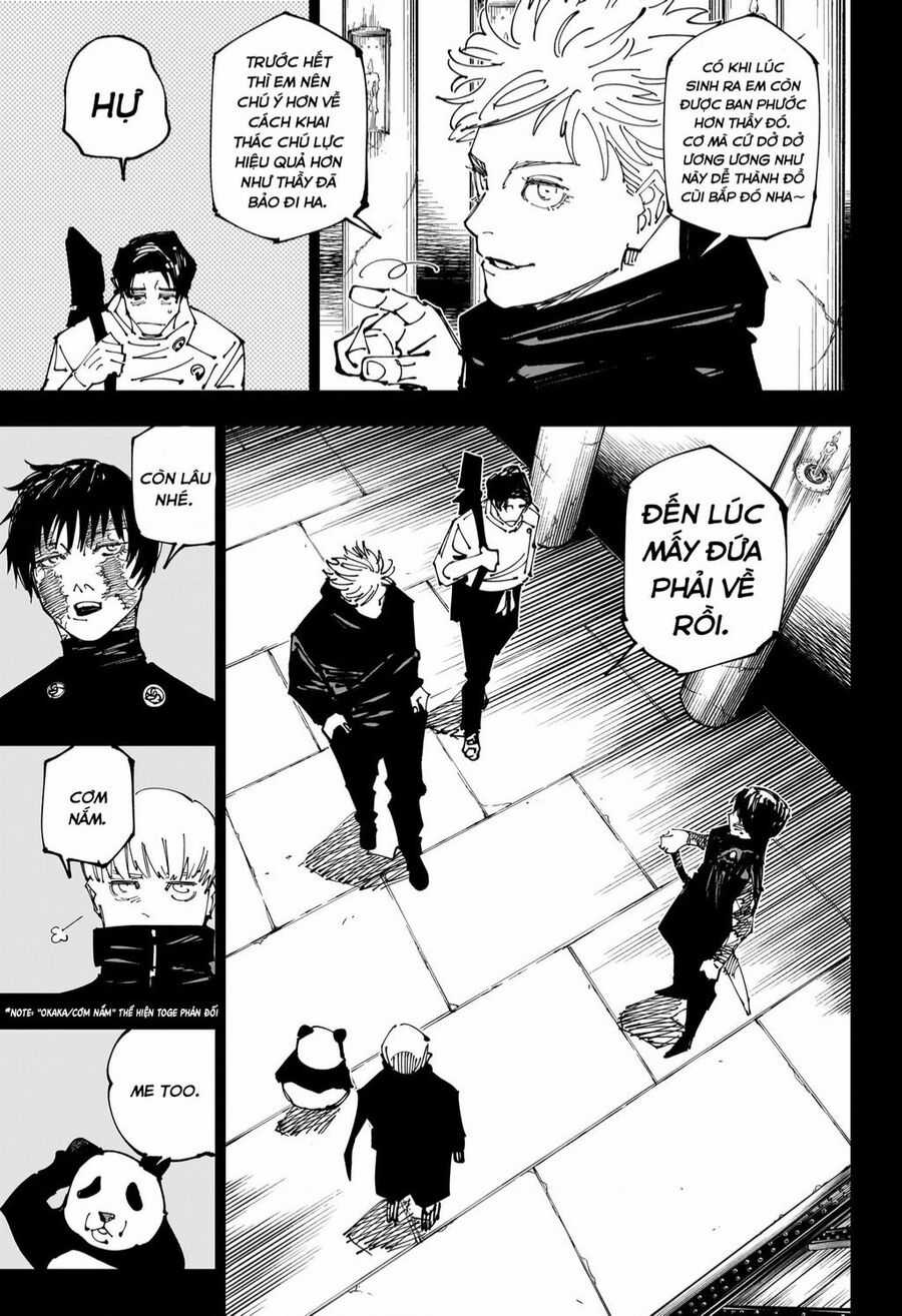 Jujutsu Kaisen - Chú Thuật Hồi Chiến Chapter 261 trang 9