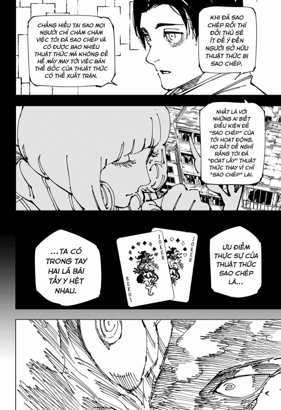 Jujutsu Kaisen - Chú Thuật Hồi Chiến Chapter 263 trang 17