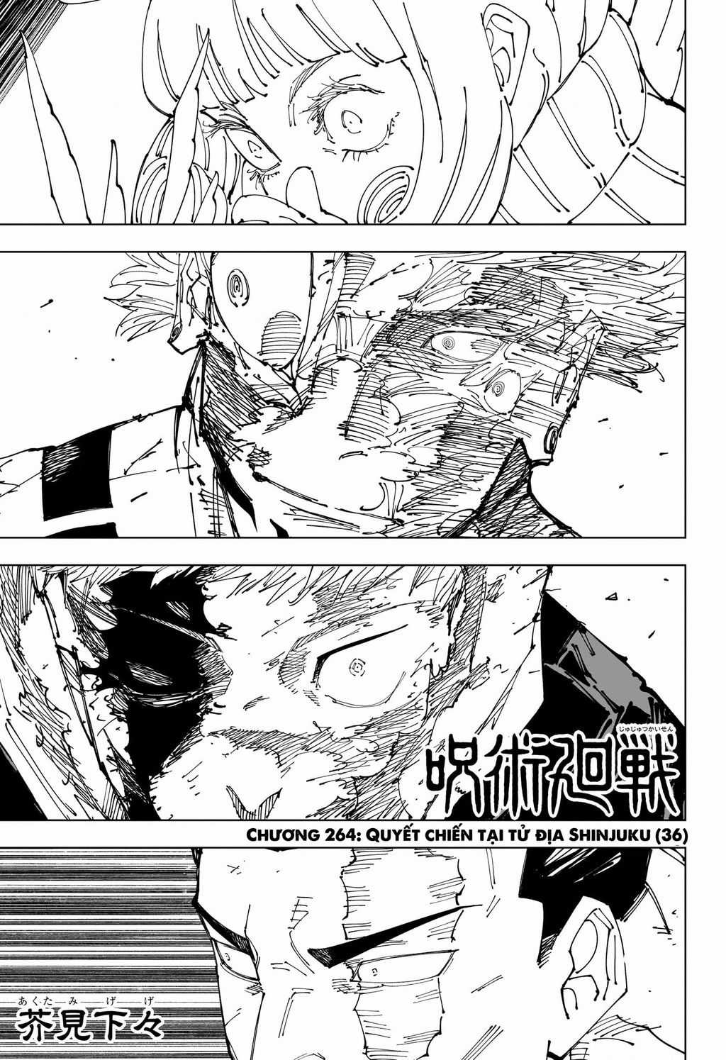 Jujutsu Kaisen - Chú Thuật Hồi Chiến Chapter 264 trang 2
