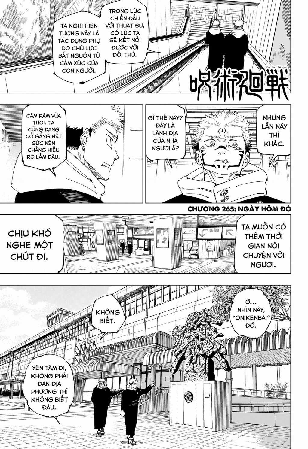 Jujutsu Kaisen - Chú Thuật Hồi Chiến Chapter 265 trang 2