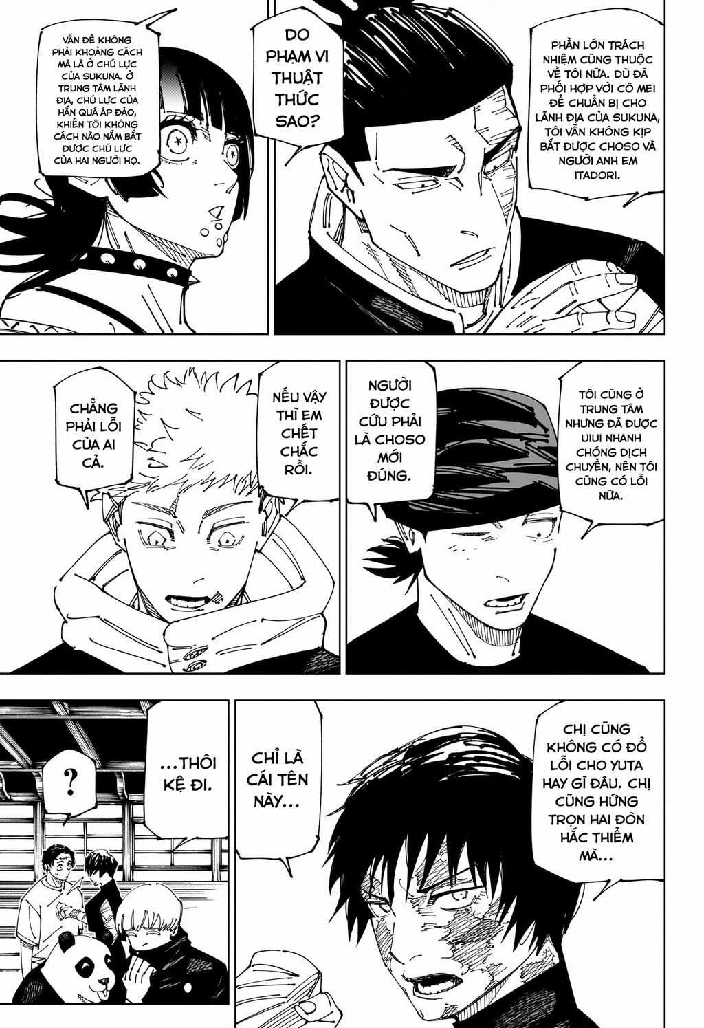 Jujutsu Kaisen - Chú Thuật Hồi Chiến Chapter 269 trang 9