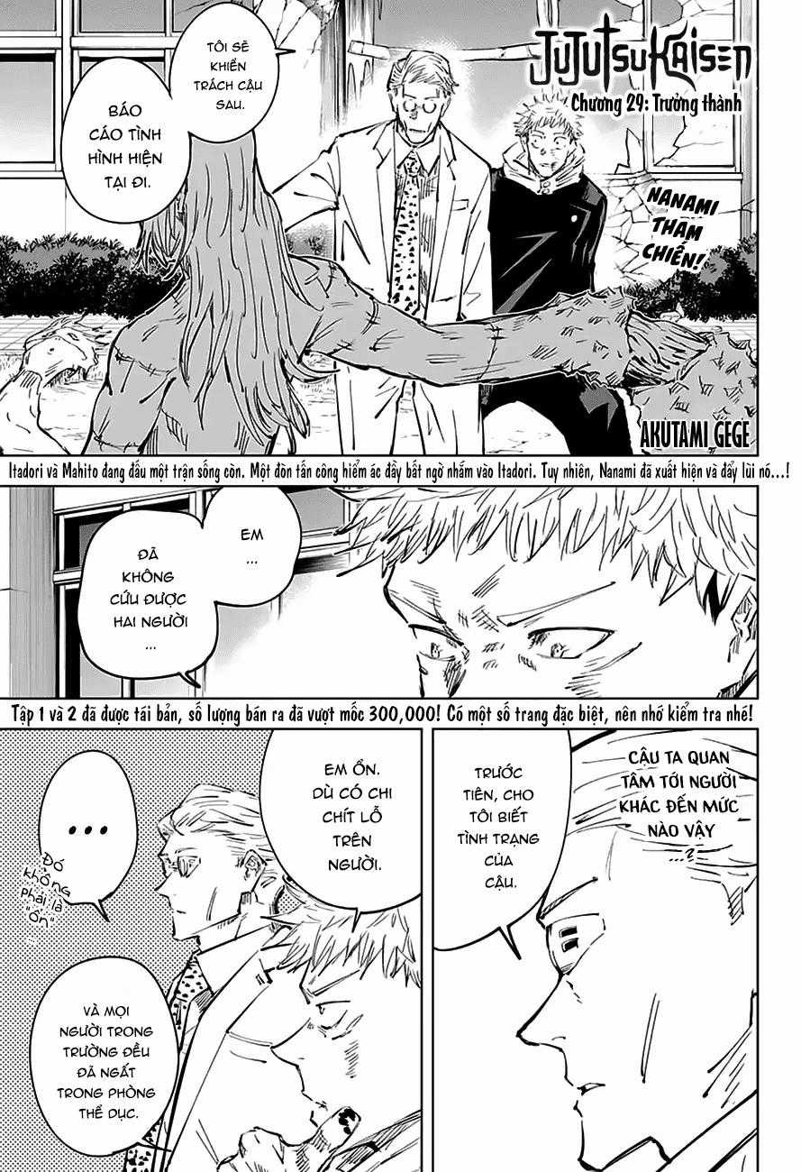 Jujutsu Kaisen - Chú Thuật Hồi Chiến Chapter 29 trang 2