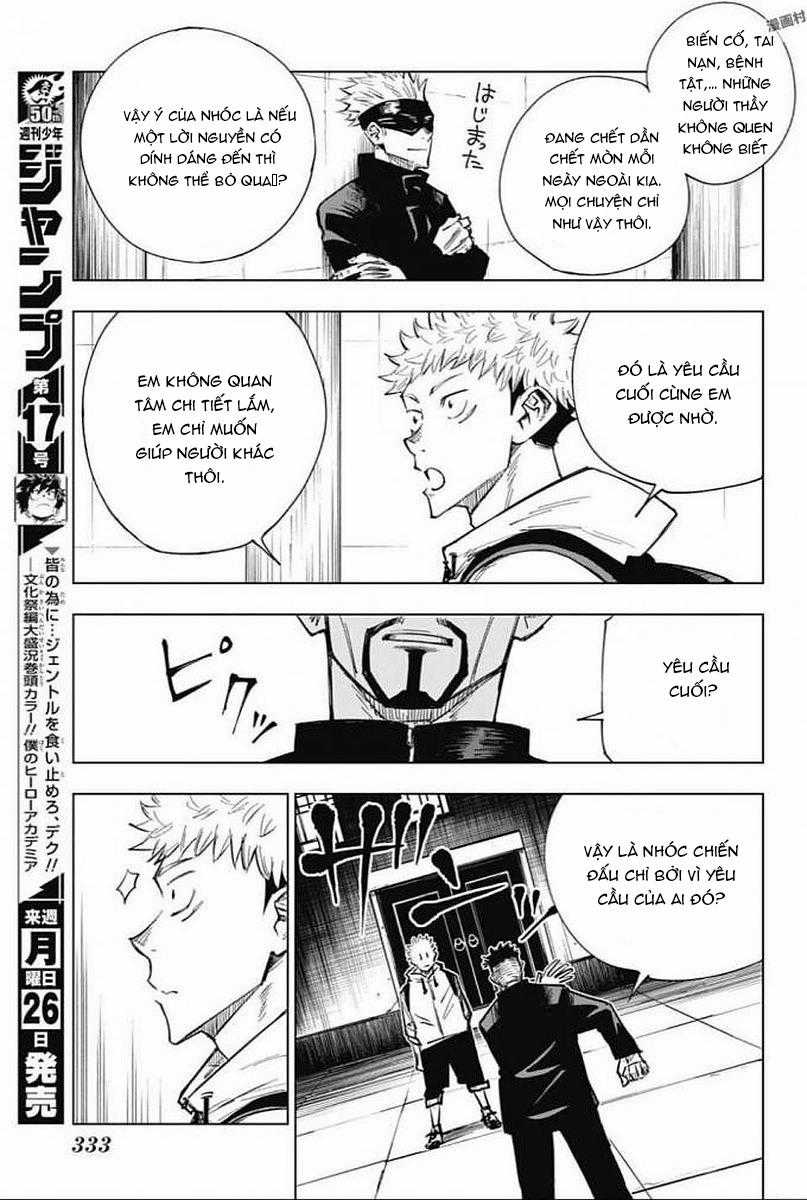 Jujutsu Kaisen - Chú Thuật Hồi Chiến Chapter 3 trang 10