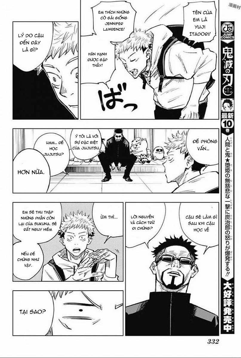 Jujutsu Kaisen - Chú Thuật Hồi Chiến Chapter 3 trang 9