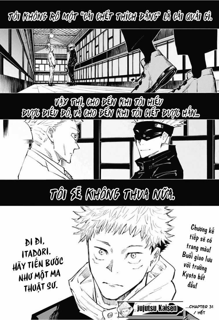 Jujutsu Kaisen - Chú Thuật Hồi Chiến Chapter 31 trang 21