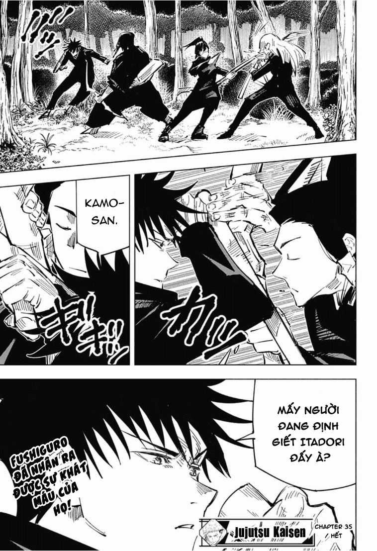 Jujutsu Kaisen - Chú Thuật Hồi Chiến Chapter 35 trang 19