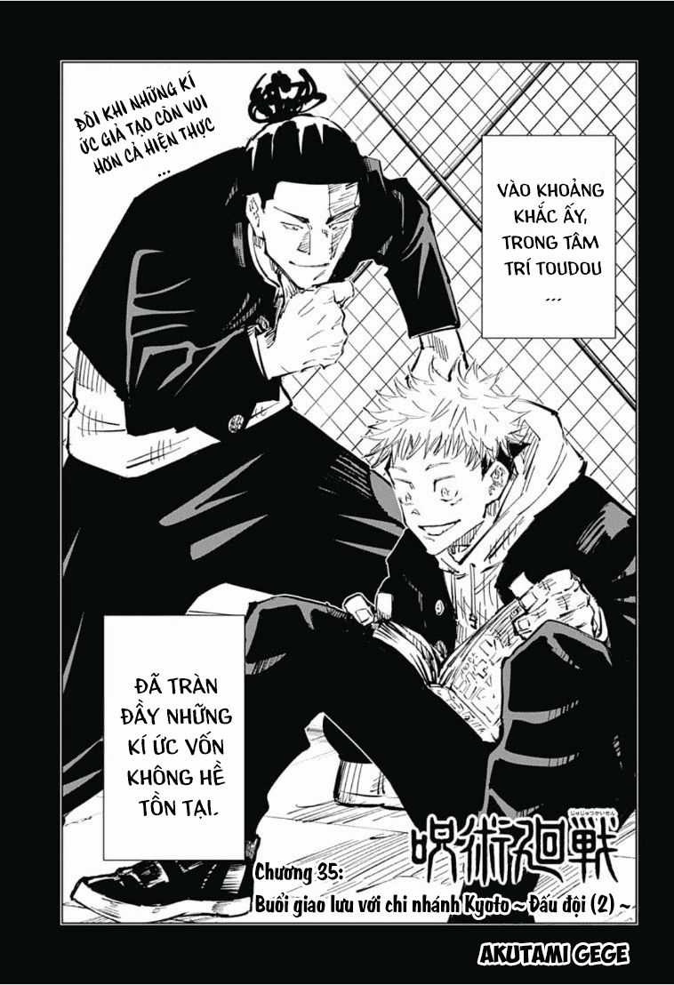 Jujutsu Kaisen - Chú Thuật Hồi Chiến Chapter 35 trang 4