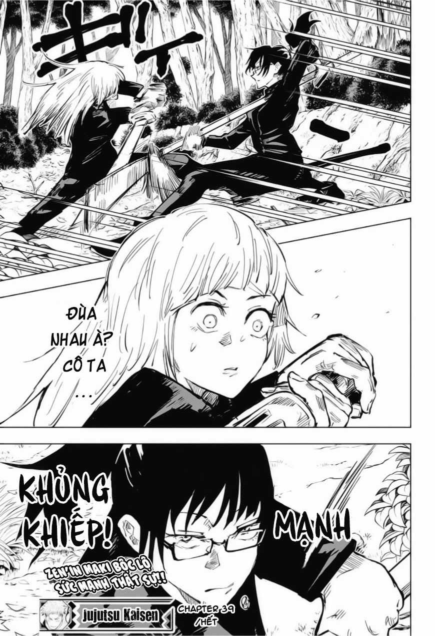 Jujutsu Kaisen - Chú Thuật Hồi Chiến Chapter 39 trang 21