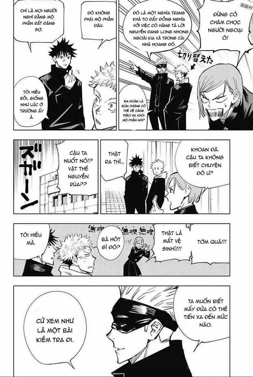 Jujutsu Kaisen - Chú Thuật Hồi Chiến Chapter 4 trang 10