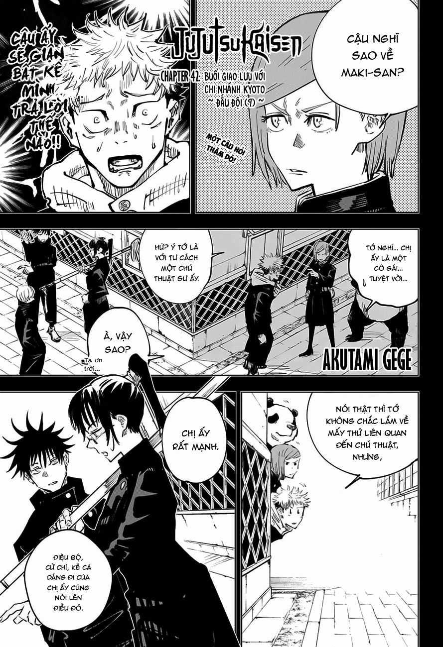 Jujutsu Kaisen - Chú Thuật Hồi Chiến Chapter 42 trang 2