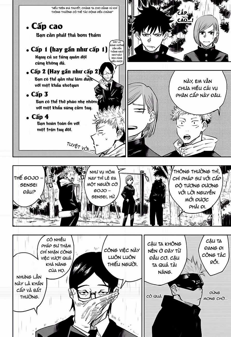 Jujutsu Kaisen - Chú Thuật Hồi Chiến Chapter 6 trang 4
