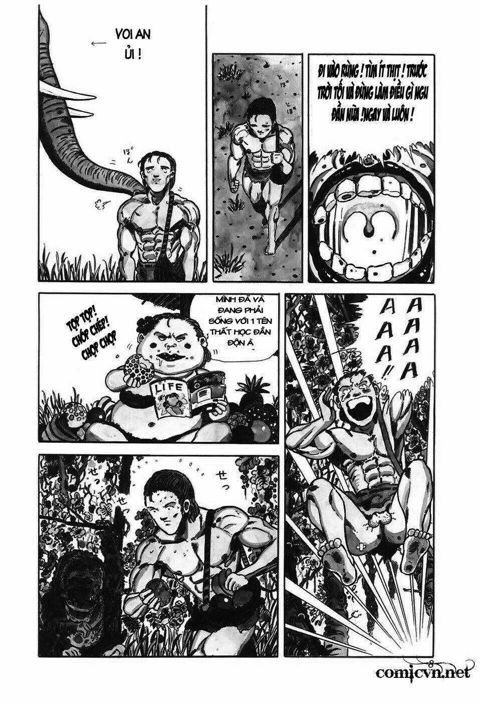 Jungle No Ouja Taa Chan Chapter 1 trang 8