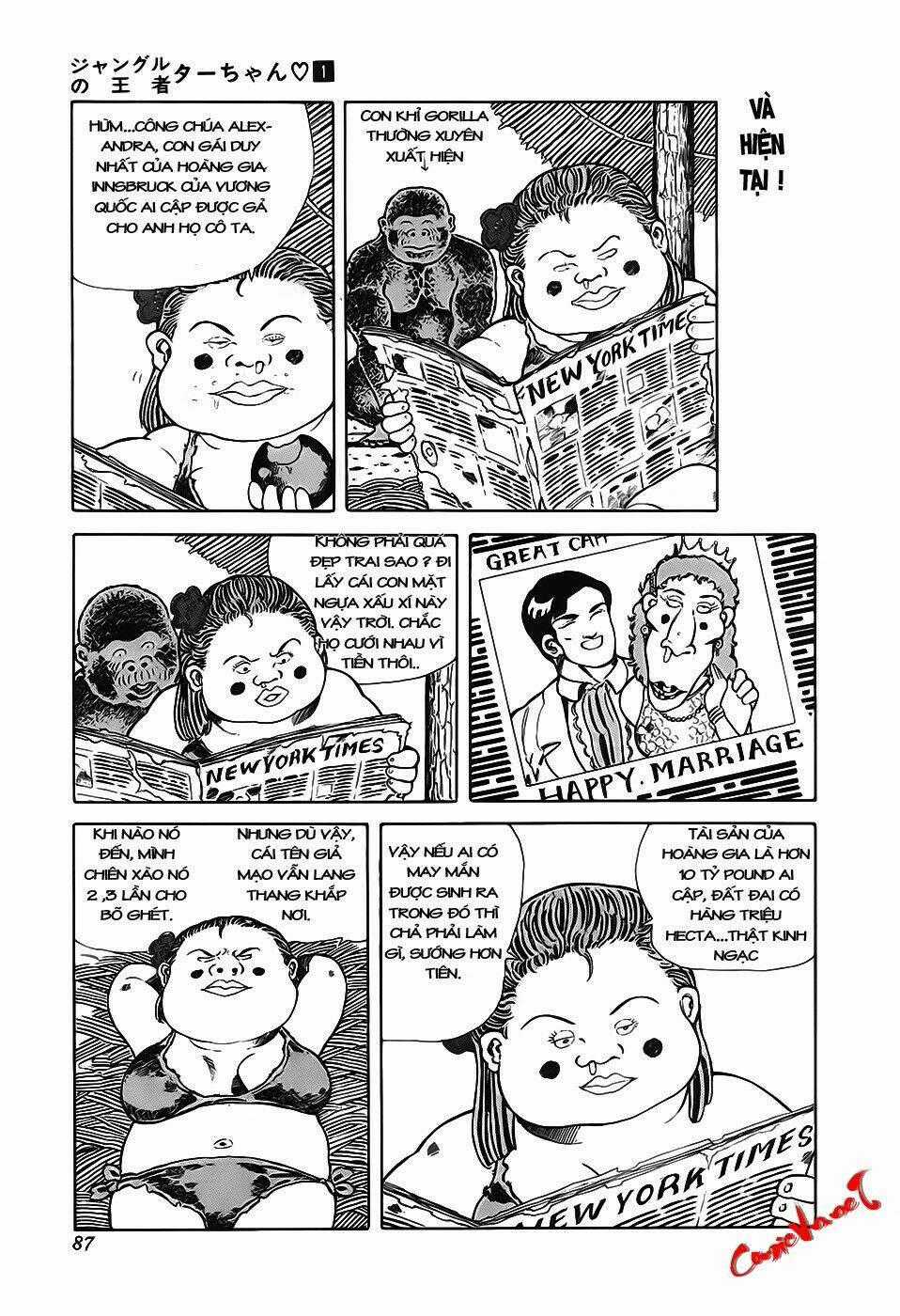 Jungle No Ouja Taa Chan Chapter 11 trang 5