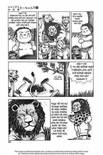 Jungle No Ouja Taa Chan Chapter 19 trang 3