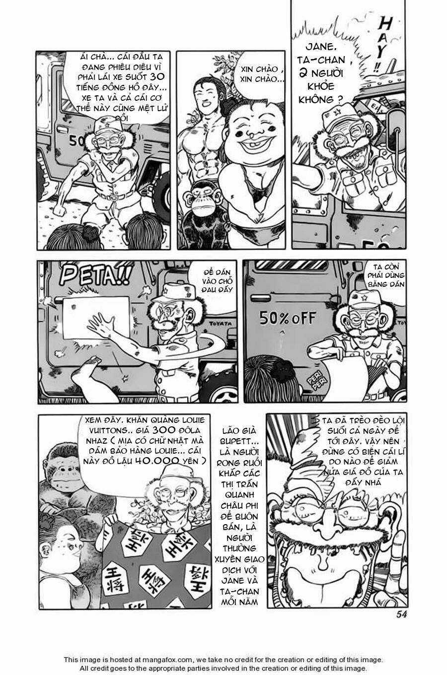 Jungle No Ouja Taa Chan Chapter 23 trang 5