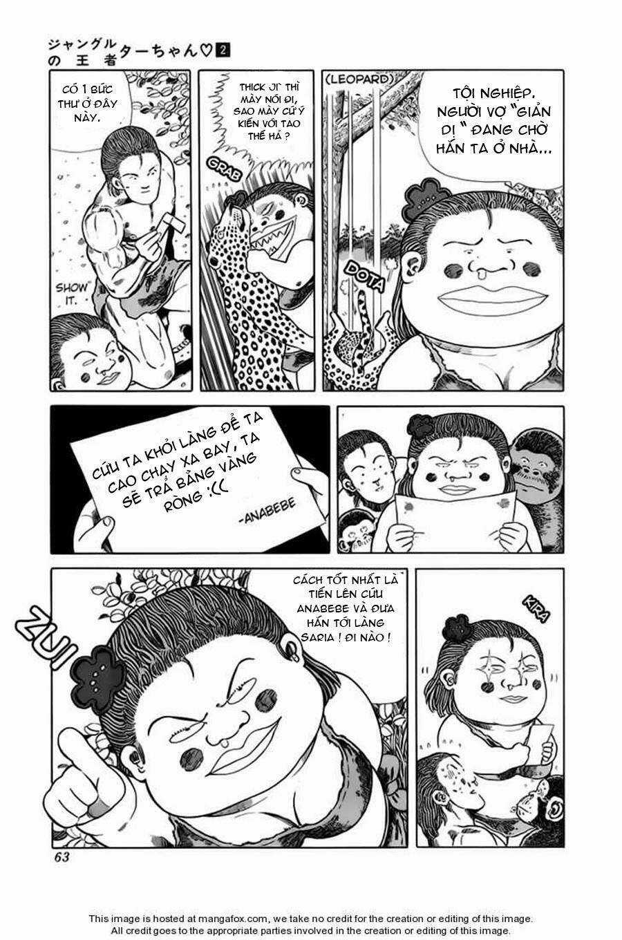 Jungle No Ouja Taa Chan Chapter 24 trang 4