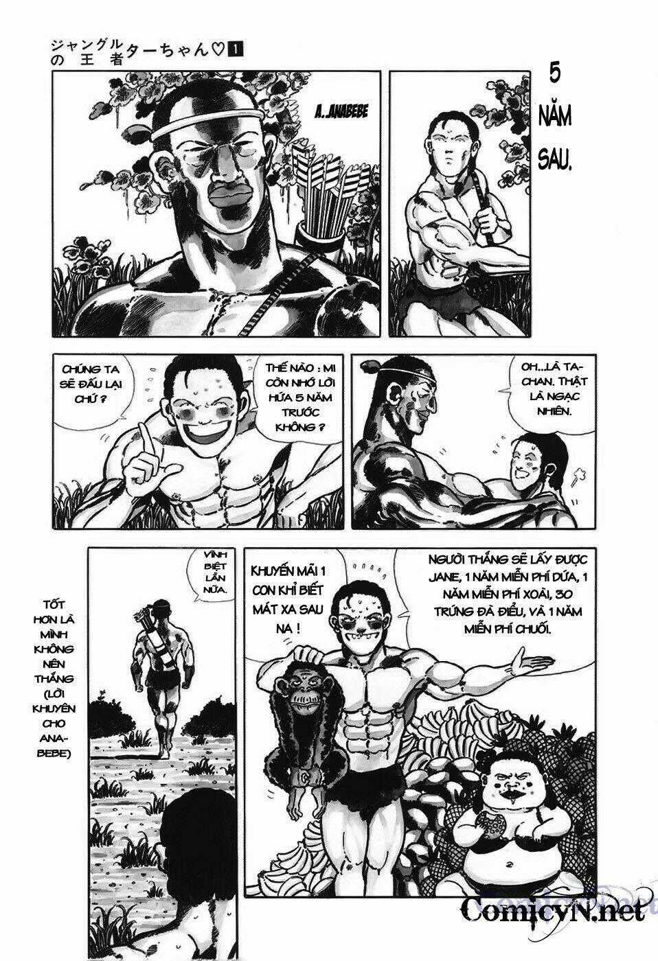 Jungle No Ouja Taa Chan Chapter 5 trang 7