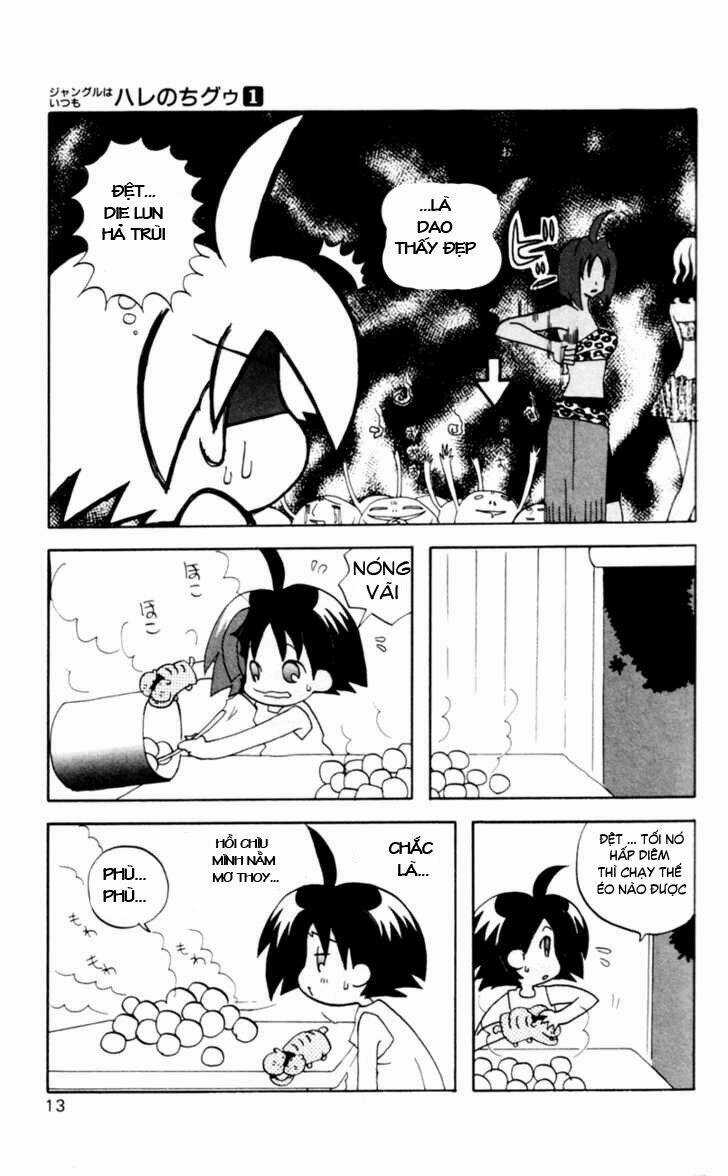 Jungle Wa Itsumo Hale Nochi Guu Chapter 1 trang 13
