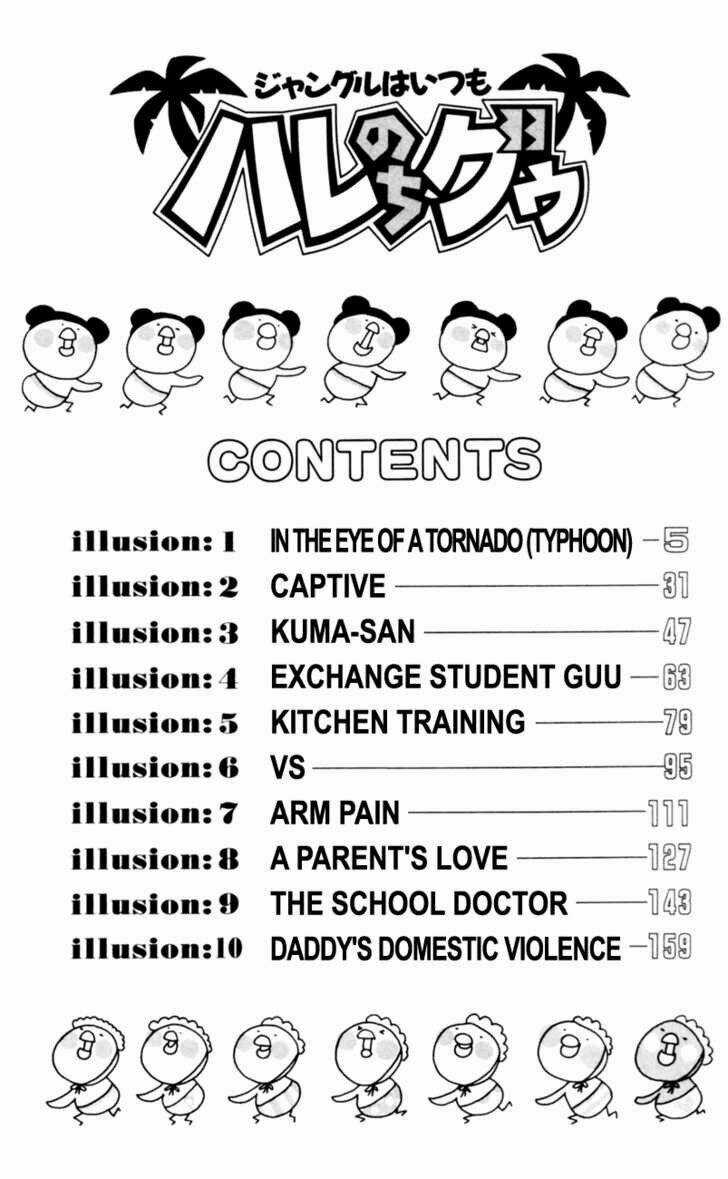 Jungle Wa Itsumo Hale Nochi Guu Chapter 1 trang 4