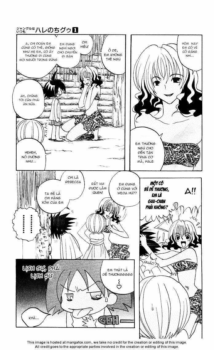 Jungle Wa Itsumo Hale Nochi Guu Chapter 2 trang 3