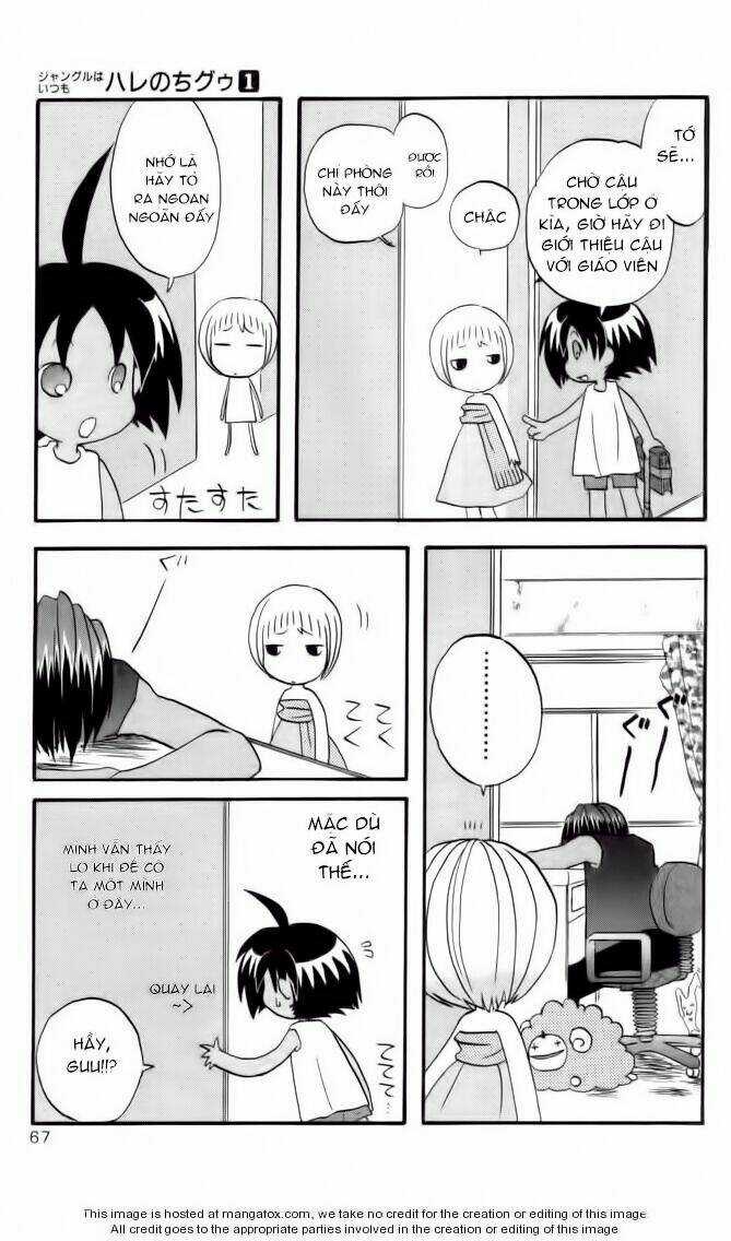 Jungle Wa Itsumo Hale Nochi Guu Chapter 4 trang 6