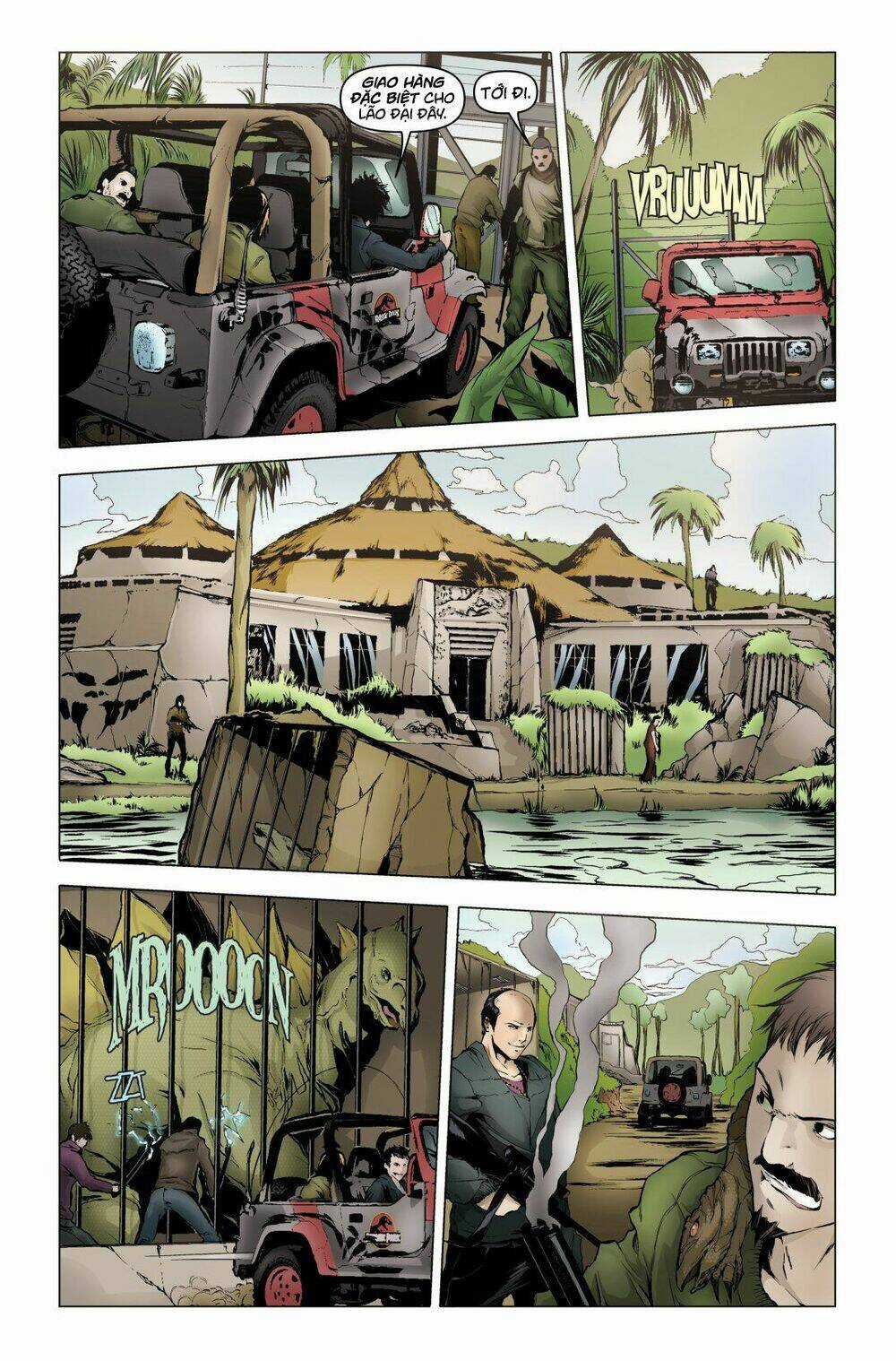 Jurassic Park - Dangerous Games | Công Viên Kỷ Jura - Cuộc Chơi Hung Hiểm Chapter 1.1 trang 8