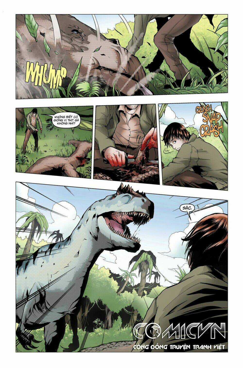 Jurassic Park - Dangerous Games | Công Viên Kỷ Jura - Cuộc Chơi Hung Hiểm Chapter 1.2 trang 9