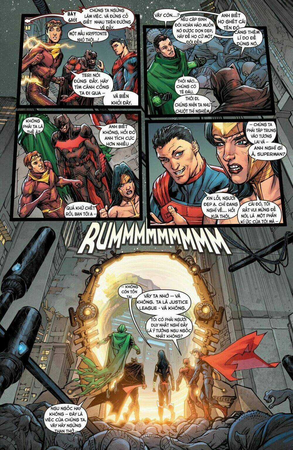 JUSTICE LEAGUE 3000 Chapter 1 trang 12