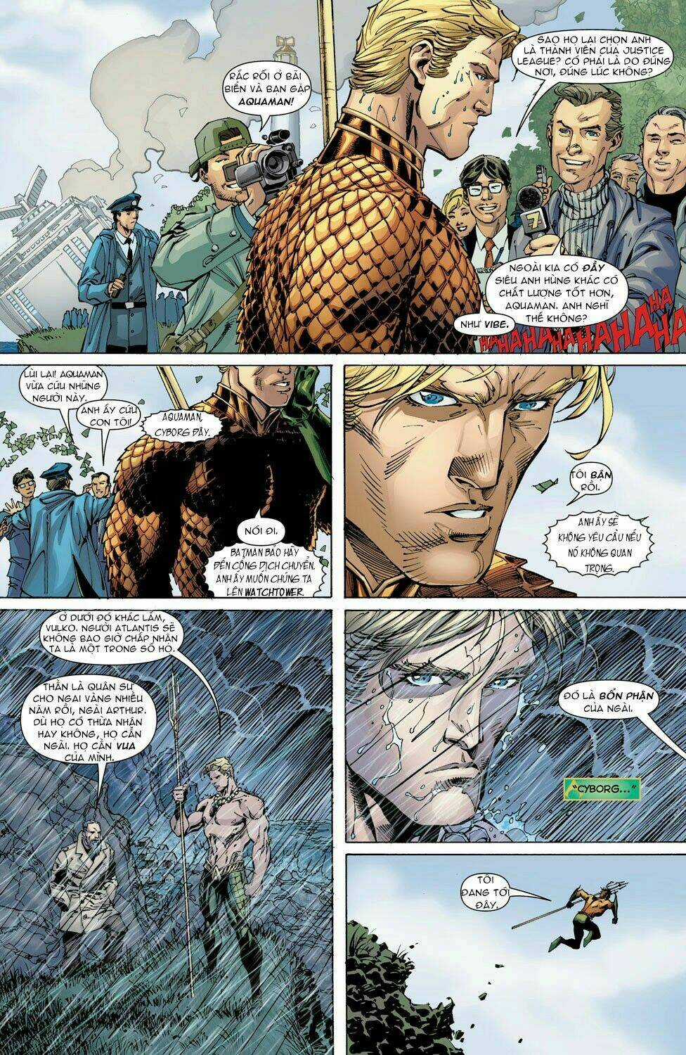 Justice League Chapter 10 trang 9