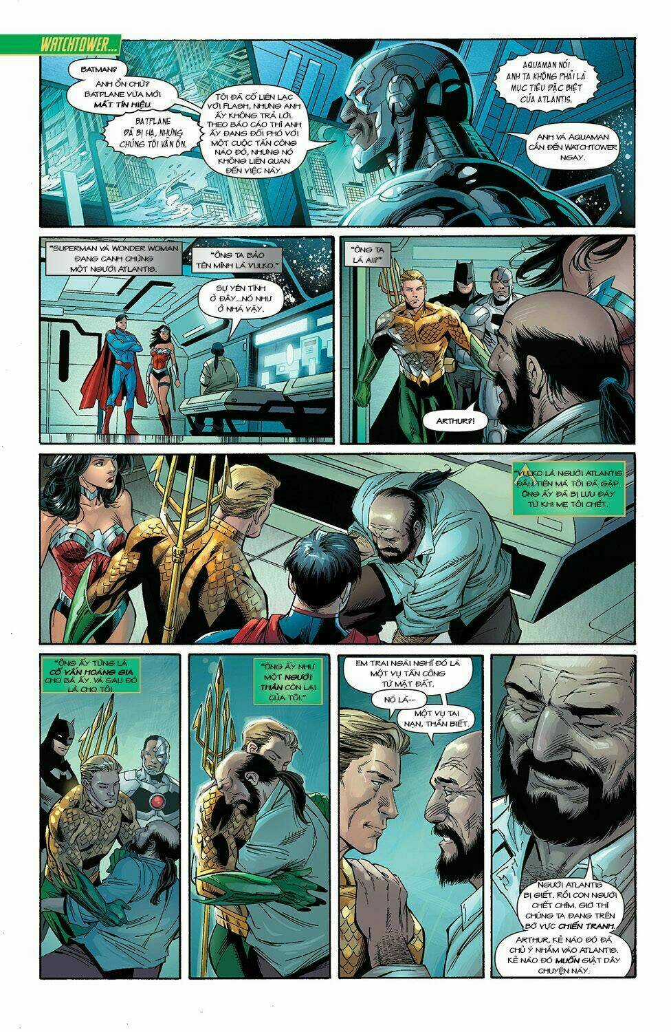 Justice League Chapter 15.1 trang 15