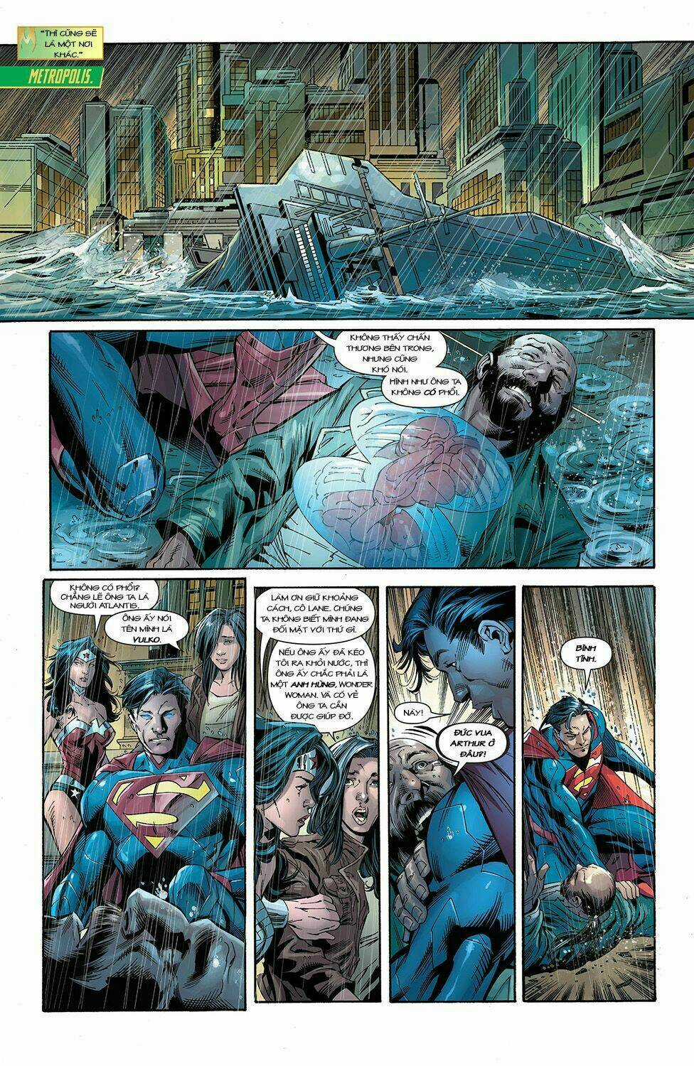 Justice League Chapter 15.1 trang 9