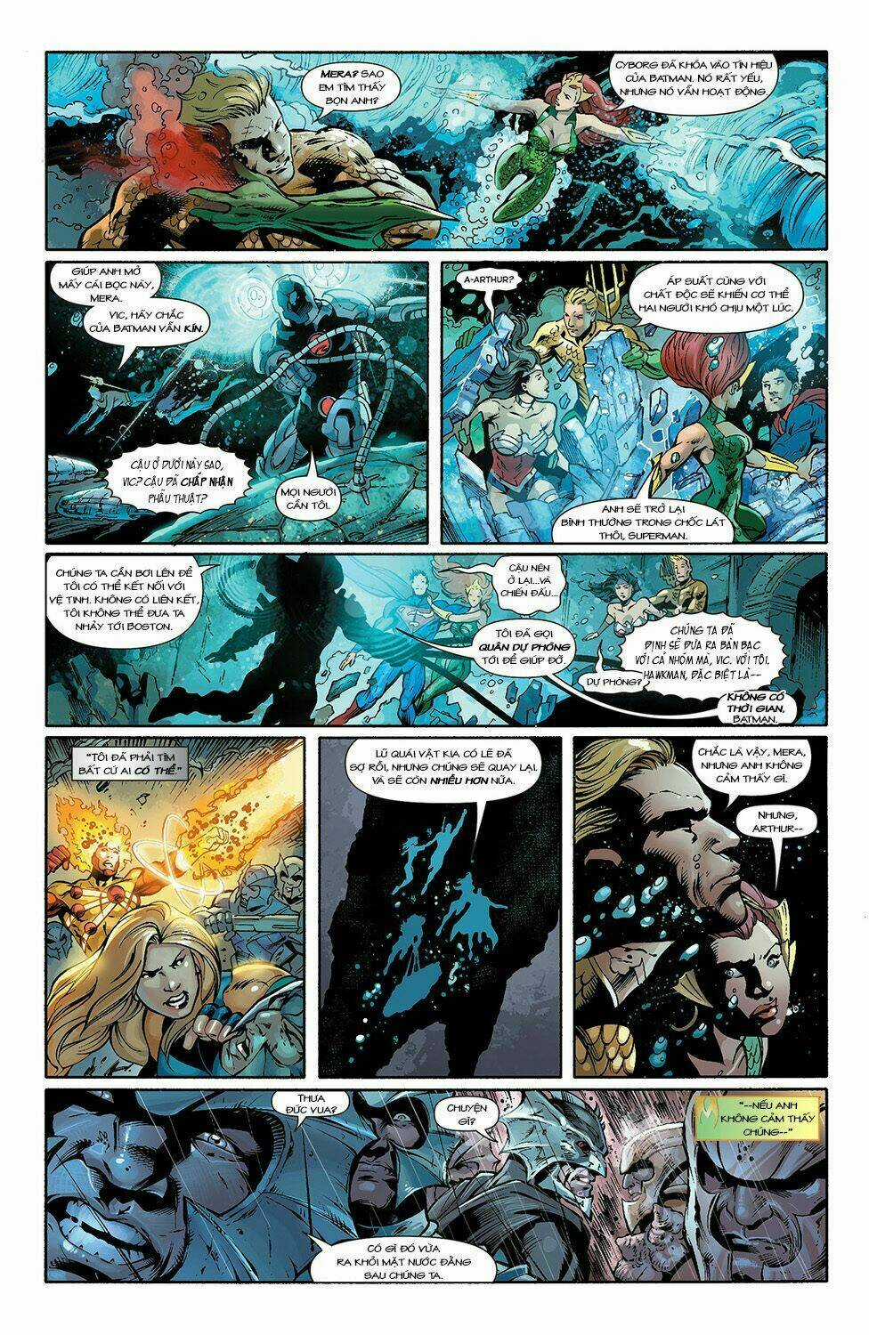 Justice League Chapter 16.1 trang 17