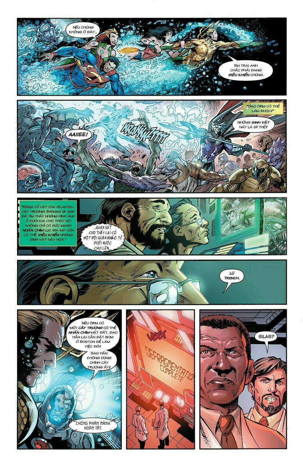 Justice League Chapter 16.1 trang 19