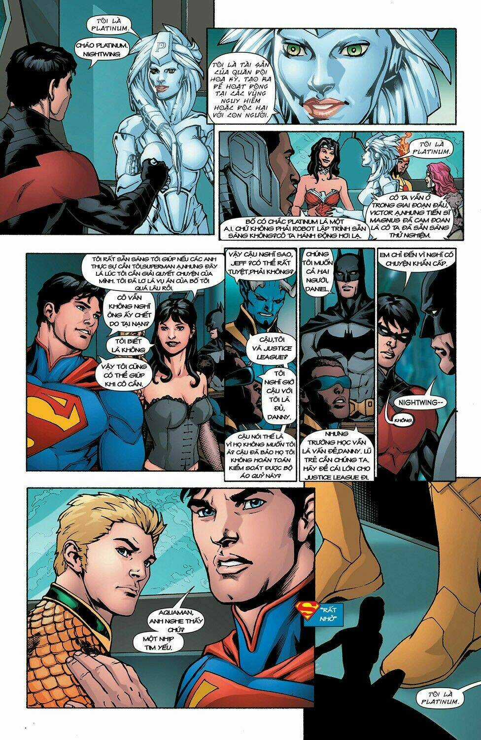 Justice League Chapter 18 trang 10