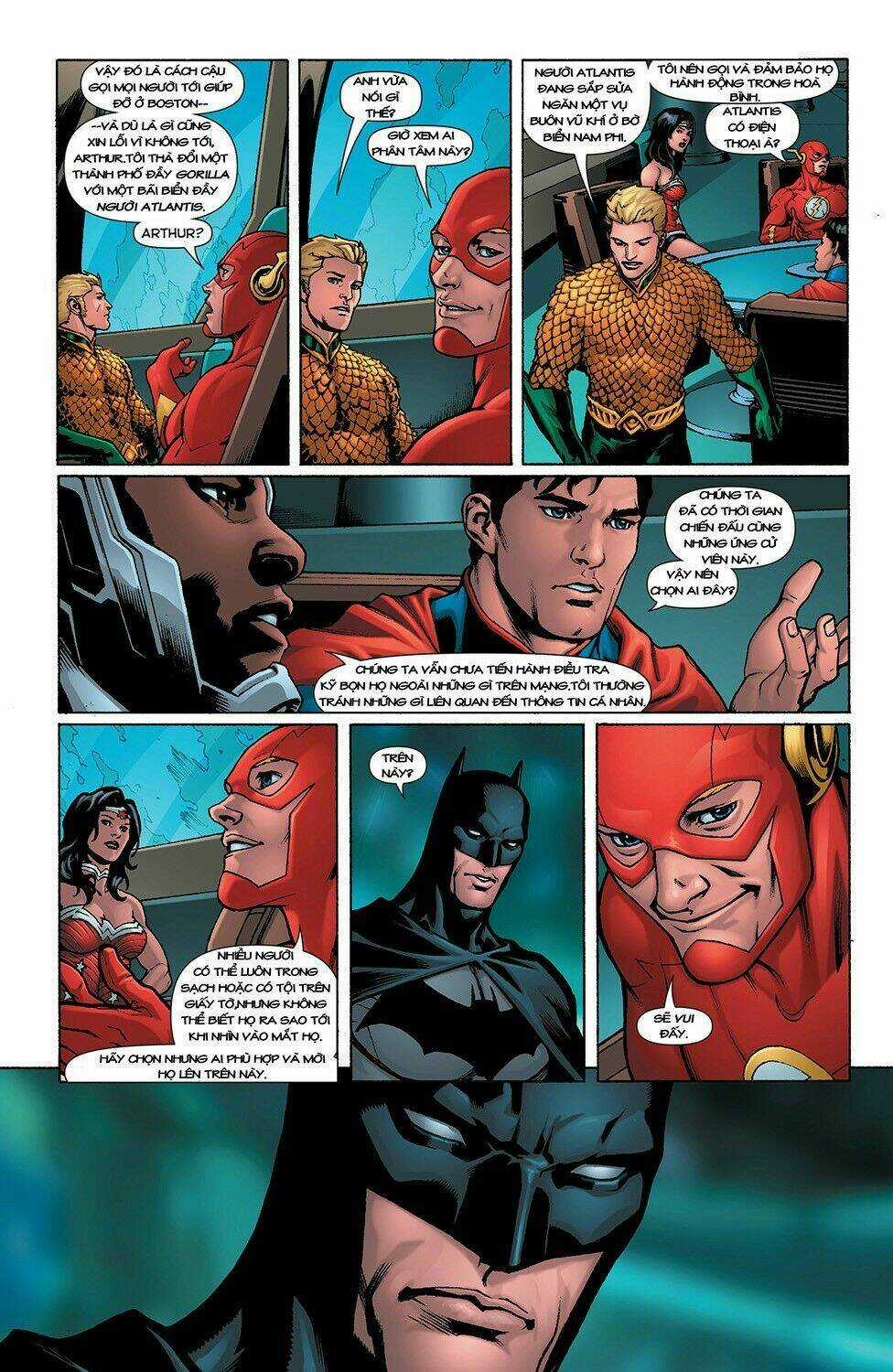 Justice League Chapter 18 trang 8