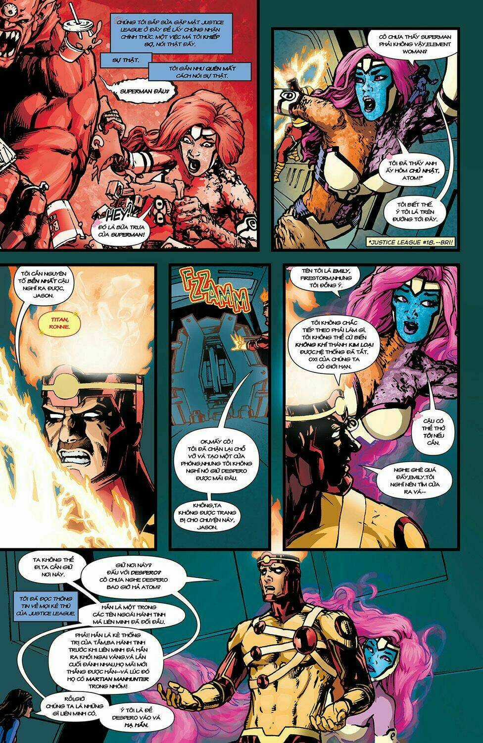 Justice League Chapter 20 trang 3