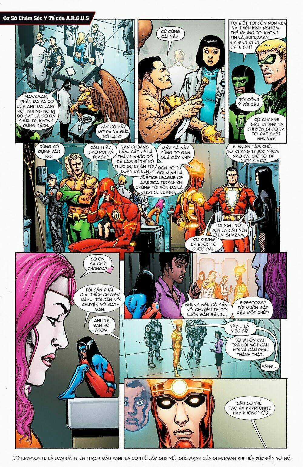 Justice League Chapter 22.1 trang 12