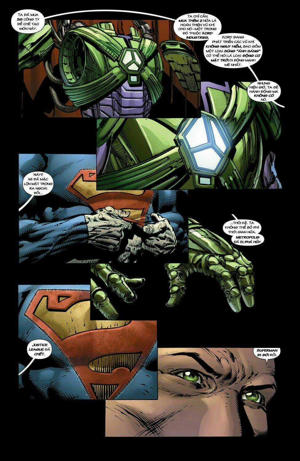 Justice League Chapter 23.3 trang 21