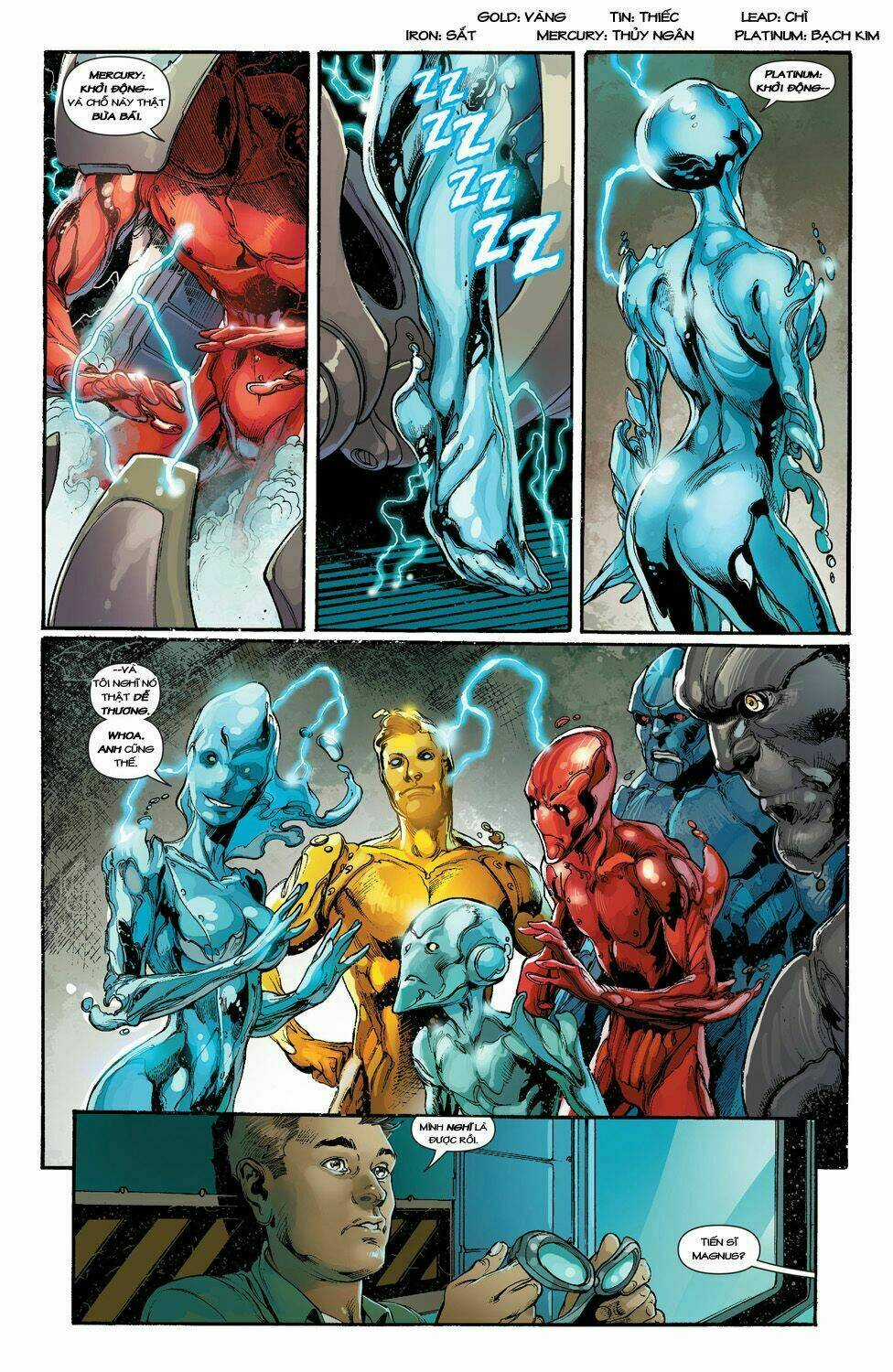 Justice League Chapter 28 trang 8